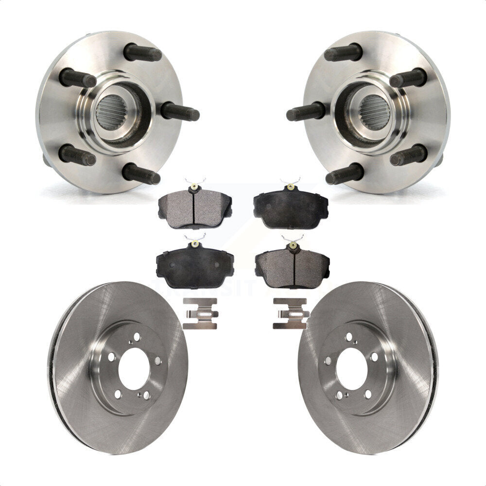 Transit Auto KBB-100406 Wheel Bearing and Hub Assembly for 1995-2007 Ford Taurus, Mercury Sable, Lincoln Continental - Front product image