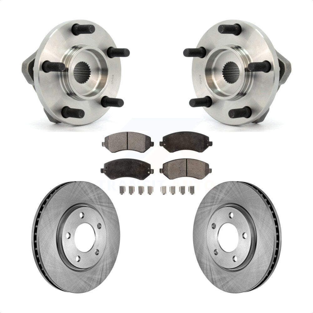 Transit Auto KBB-100431 Wheel Bearing and Hub Assembly for 2003-2006 Dodge Grand Caravan, Chrysler Voyager - Front product image