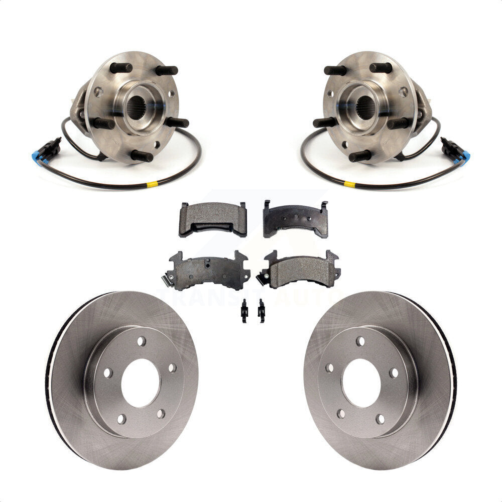 Transit Auto KBB-100433 Wheel Bearing and Hub Assembly for 1997 Chevrolet S10, GMC Sonoma - Front product image