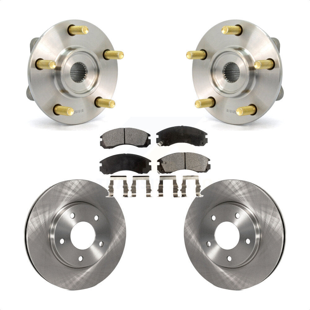 Transit Auto KBB-100442 Wheel Bearing and Hub Assembly for 2000 Mitsubishi Eclipse - Front product image