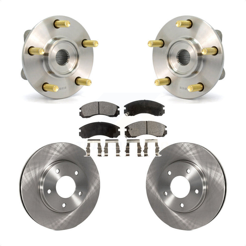 Transit Auto KBB-100442 Wheel Bearing and Hub Assembly for 2000 Mitsubishi Eclipse - Front product image
