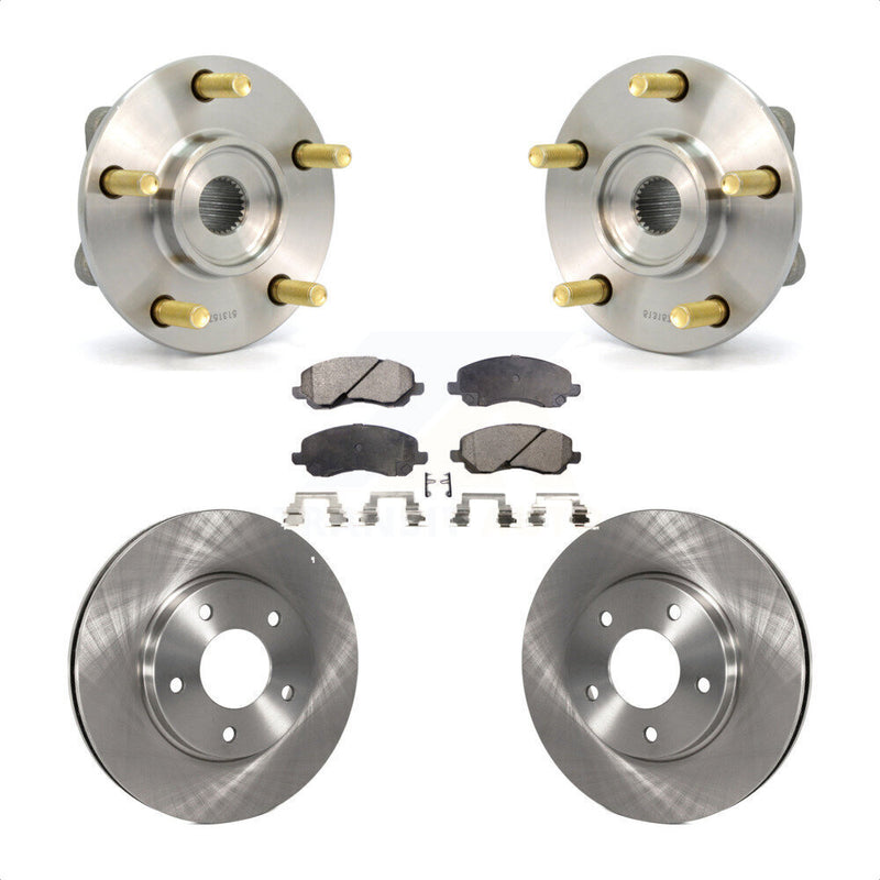 Transit Auto KBB-100443 Wheel Bearing and Hub Assembly for 2001-2006 Mitsubishi Galant, Mitsubishi Eclipse, Chrysler Sebring & more - Front product image