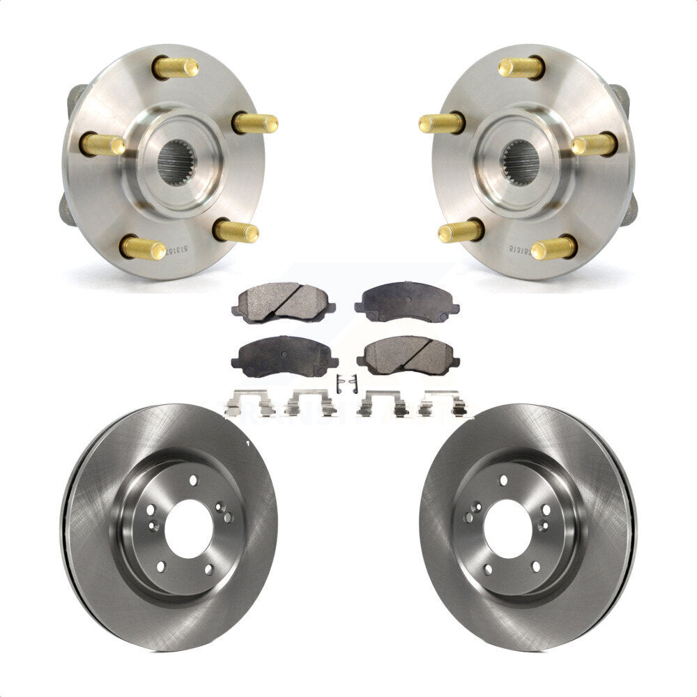 Transit Auto KBB-100446 Wheel Bearing and Hub Assembly for 2006 Mitsubishi Eclipse - Front product image