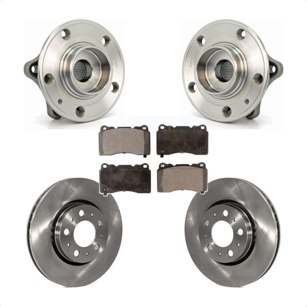 Transit Auto KBB-100480 Wheel Bearing and Hub Assembly for 2005-2007 Volvo V70 - Front product image