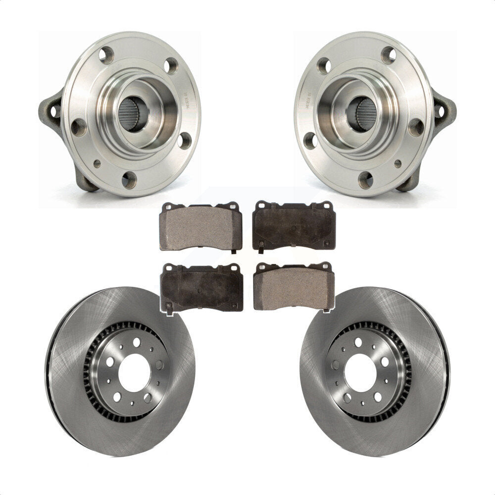 Transit Auto KBB-100482 Wheel Bearing and Hub Assembly for 2005-2007 Volvo V70 - Front product image