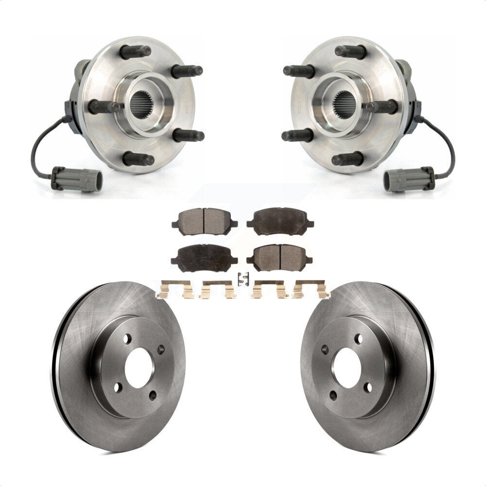Transit Auto KBB-100493 Wheel Bearing and Hub Assembly for 2003-2007 Pontiac Pursuit, Saturn Ion - Front product image