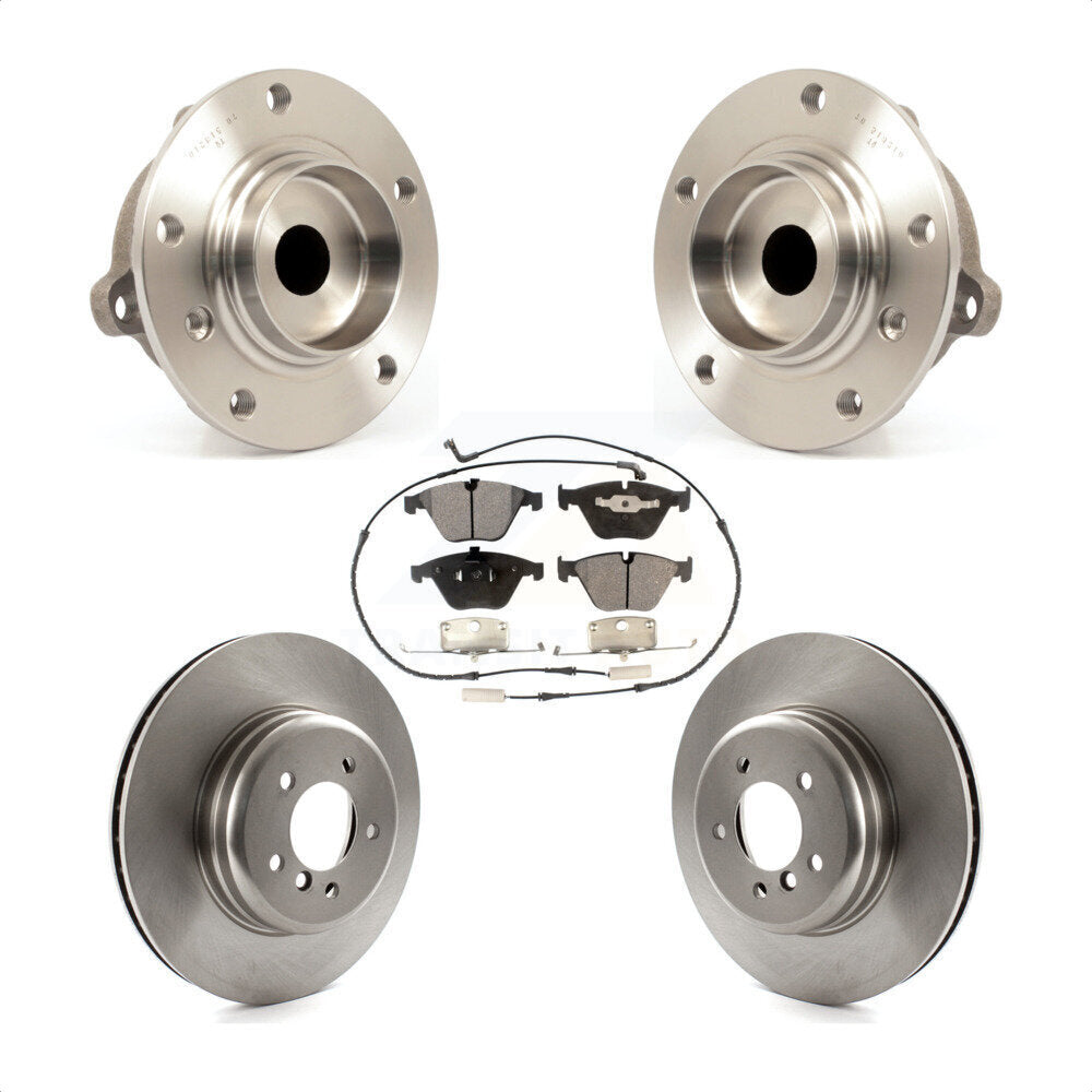 Transit Auto KBB-100500 Wheel Bearing and Hub Assembly for 2004-2010 BMW 535i, BMW 550i, BMW 650i & more - Front product image