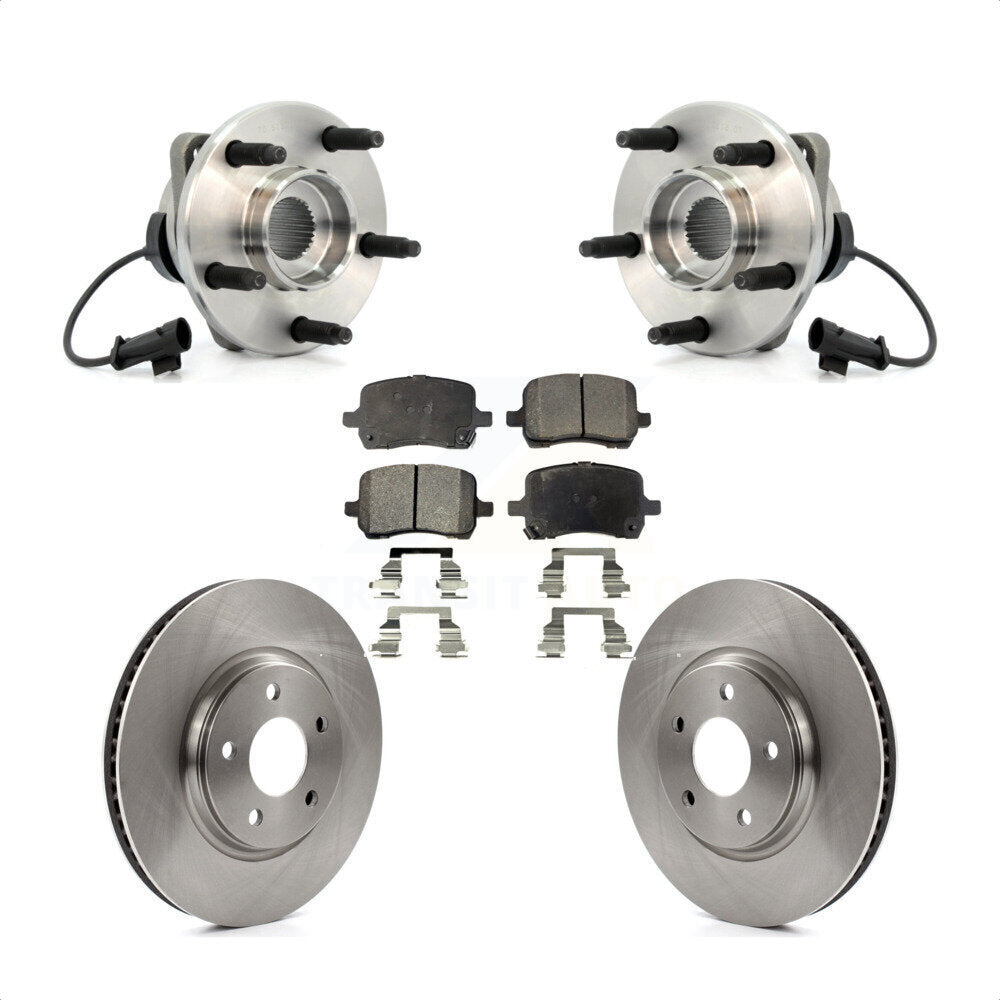 Transit Auto KBB-100503 Wheel Bearing and Hub Assembly for 2004-2010 Chevrolet HHR, Chevrolet Malibu, Pontiac G6 - Front product image