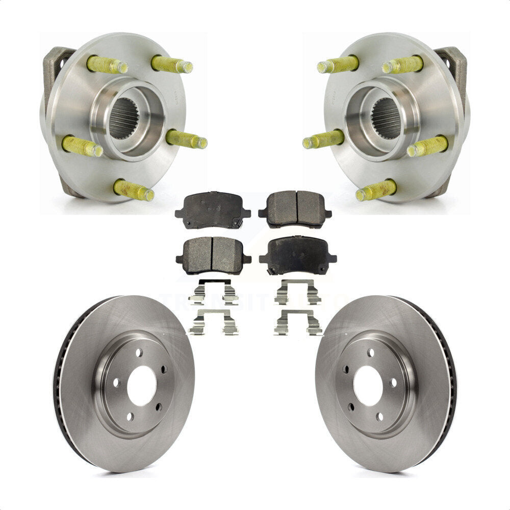 Transit Auto KBB-100507 Wheel Bearing and Hub Assembly for 2004-2005 Pontiac G6, Chevrolet Malibu - Front product image