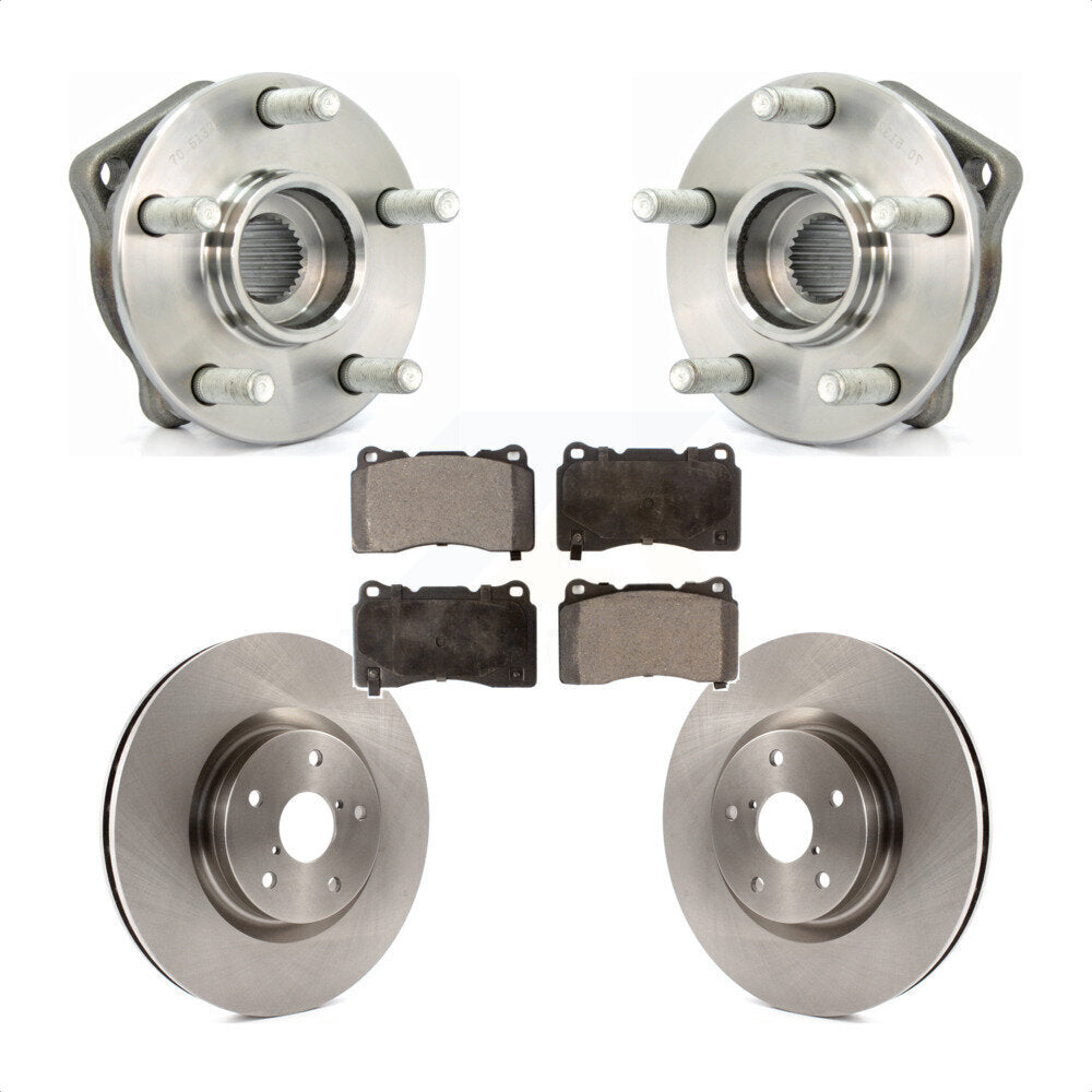 Transit Auto KBB-100519 Wheel Bearing and Hub Assembly for 2014 Subaru WRX - Front product image