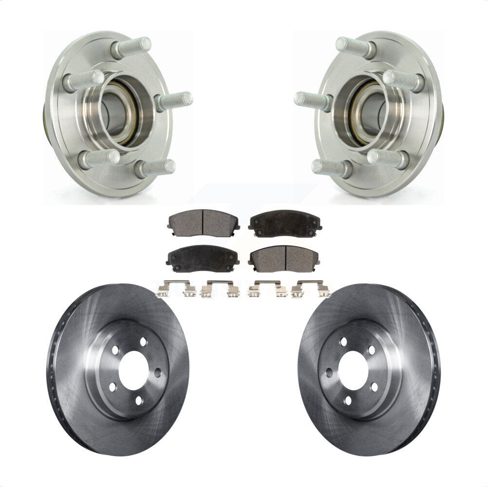 Transit Auto KBB-100529 Wheel Bearing and Hub Assembly for 2005-2014 Chrysler 300, Dodge Charger, Dodge Challenger & more - Front product image