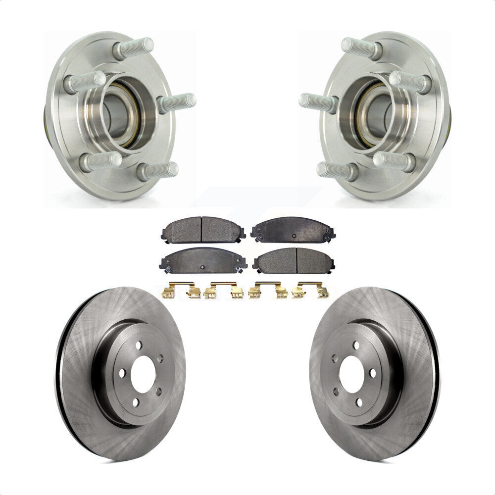 Transit Auto KBB-100530 Wheel Bearing and Hub Assembly for 2005-2014 Chrysler 300, Dodge Challenger, Dodge Charger & more - Front product image