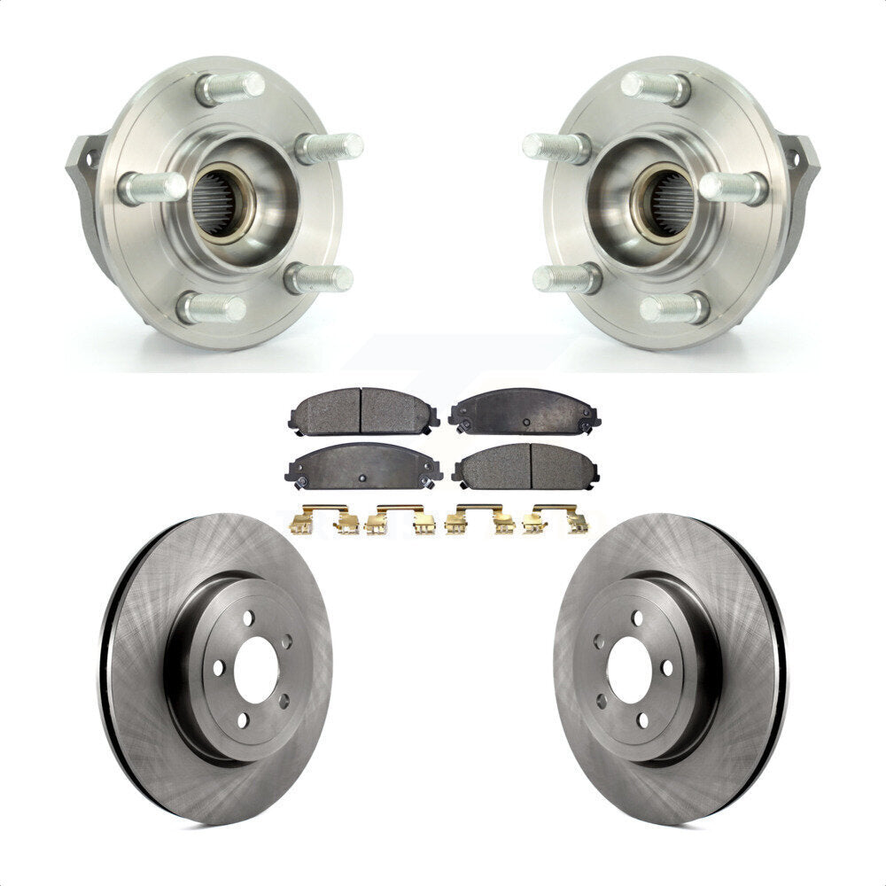 Transit Auto KBB-100533 Wheel Bearing and Hub Assembly for 2005-2023 Dodge Charger, Chrysler 300, Dodge Challenger & more - Front product image