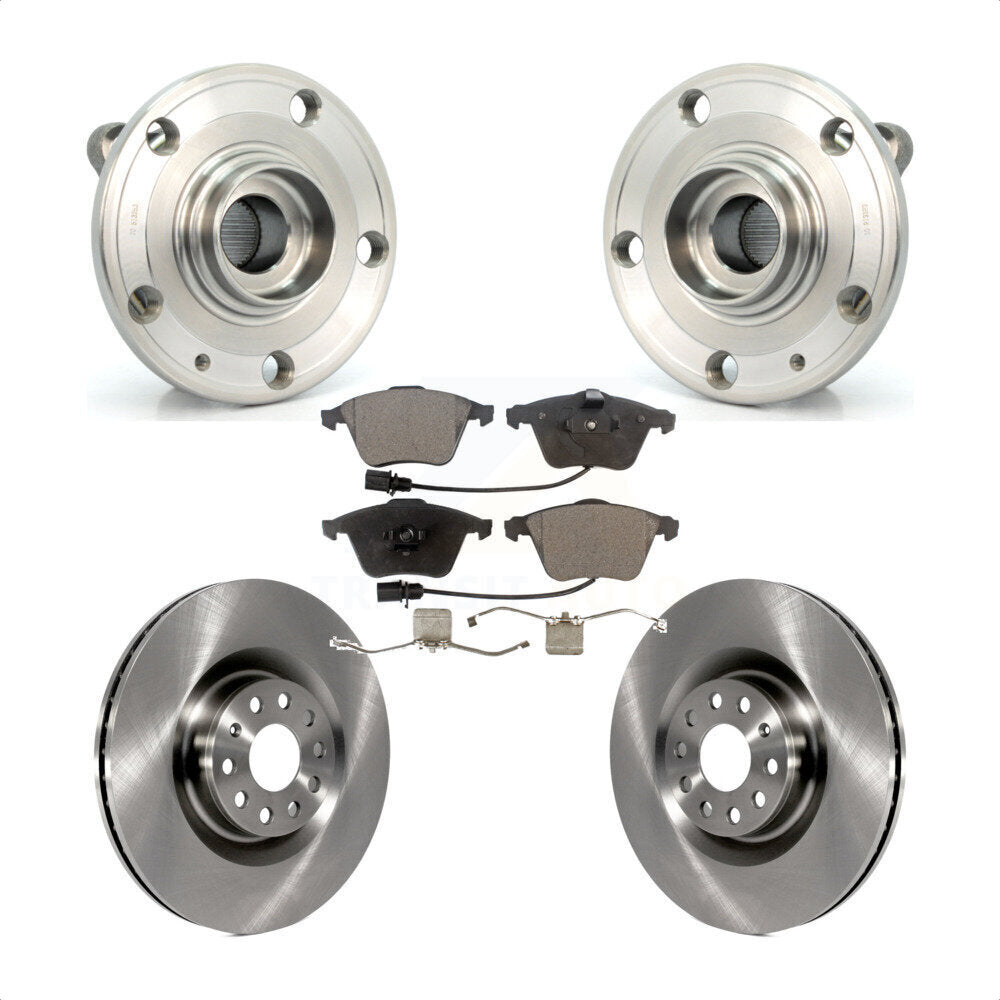 Transit Auto KBB-100557 Wheel Bearing and Hub Assembly for 2006-2013 Volkswagen CC, Volkswagen Golf R, Volkswagen Passat CC & more - Front product image