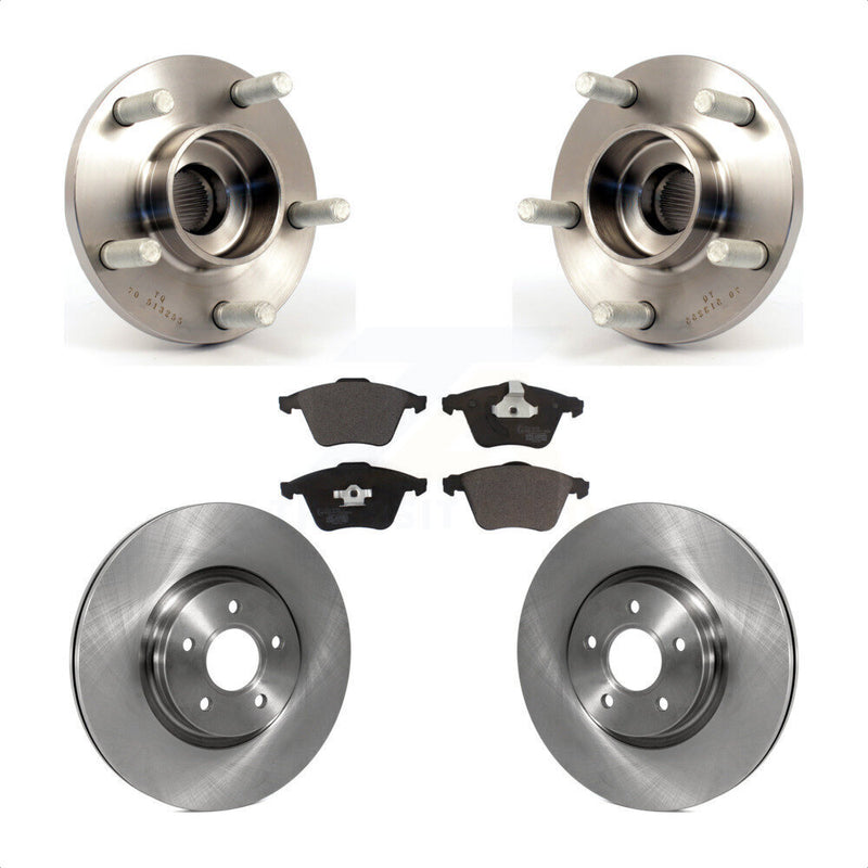 Transit Auto KBB-100571 Wheel Bearing and Hub Assembly for 2004-2013 Volvo C70, Volvo S40, Volvo V50 - Front product image