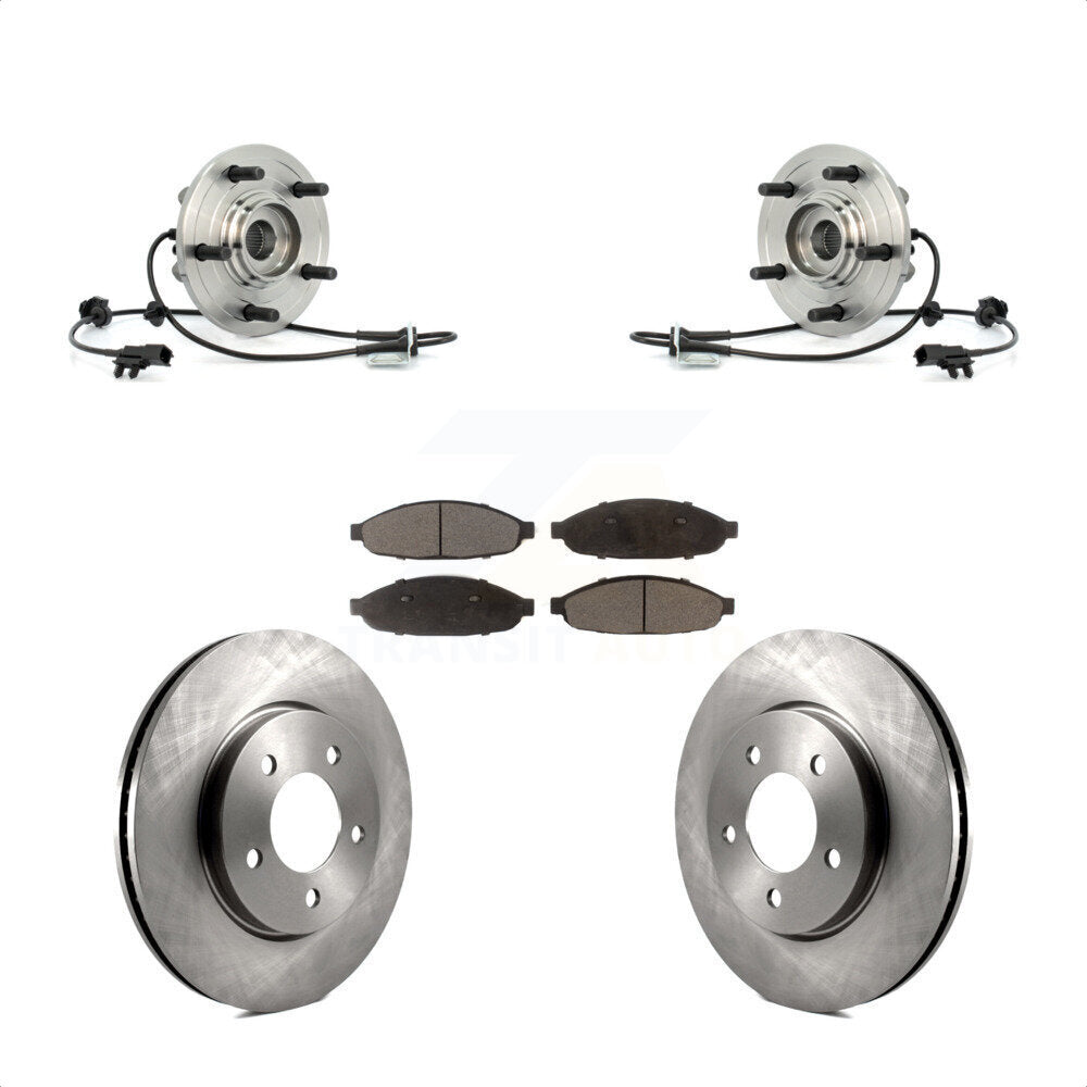 Transit Auto KBB-100577 Wheel Bearing and Hub Assembly for 2007-2008 Chrysler Pacifica - Front product image