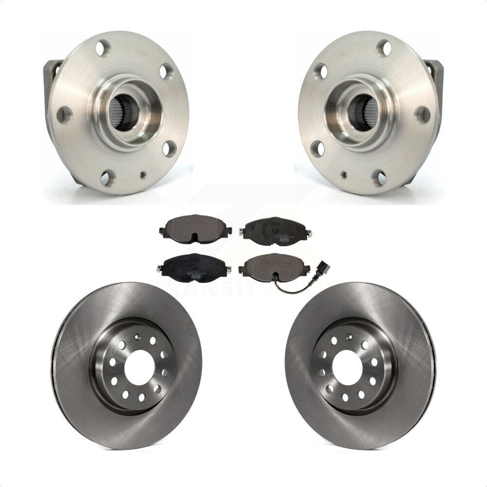 Transit Auto KBB-100581 Wheel Bearing and Hub Assembly for 2017-2019 Volkswagen Golf Alltrack - Front product image