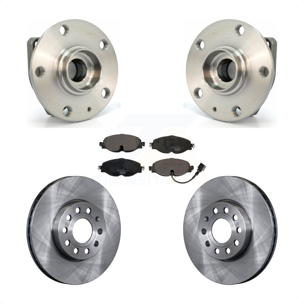 Transit Auto KBB-100583 Wheel Bearing and Hub Assembly for 2015-2020 Volkswagen Golf, Volkswagen e-Golf, Volkswagen Golf SportWagen - Front product image