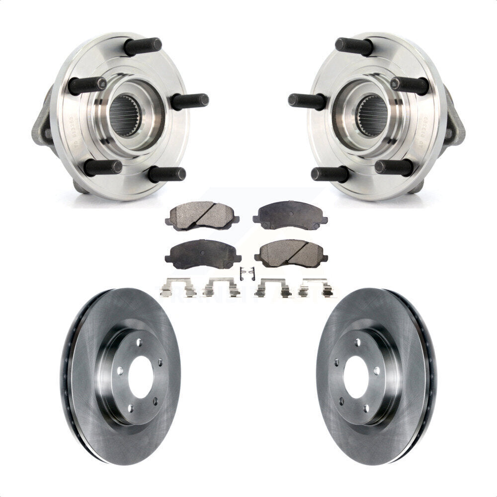 Transit Auto KBB-100585 Wheel Bearing and Hub Assembly for 2007-2014 Chrysler 200, Dodge Avenger, Dodge Caliber & more - Front product image