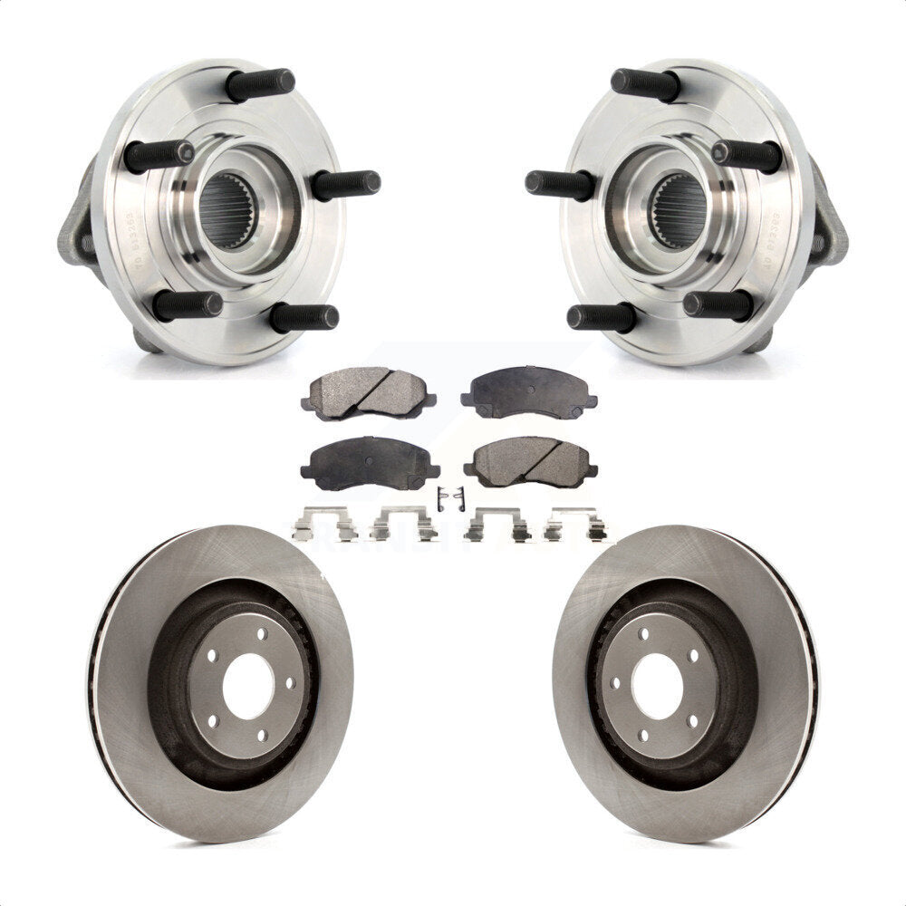 Transit Auto KBB-100587 Wheel Bearing and Hub Assembly for 2009-2012 Chrysler 200, Dodge Avenger, Dodge Caliber - Front product image