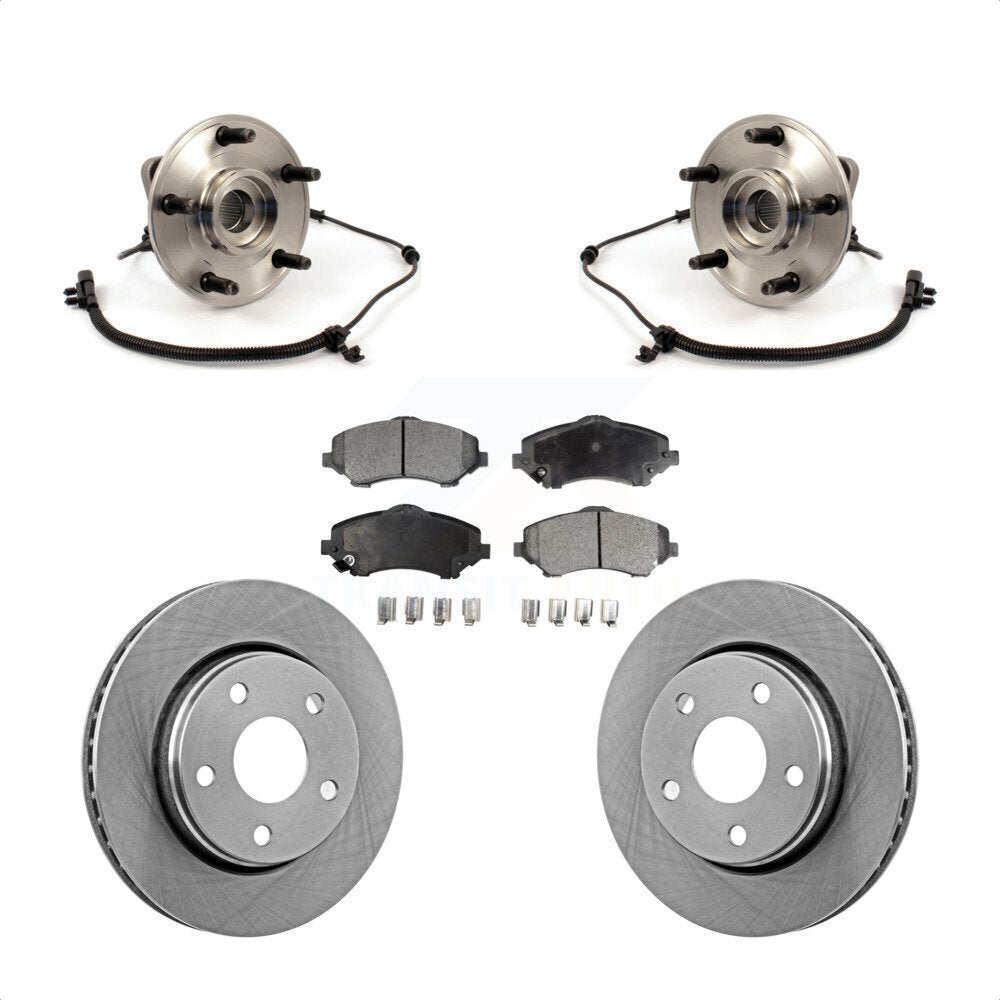 Transit Auto KBB-100604 Wheel Bearing and Hub Assembly for 2007-2010 Jeep Wrangler - Front product image