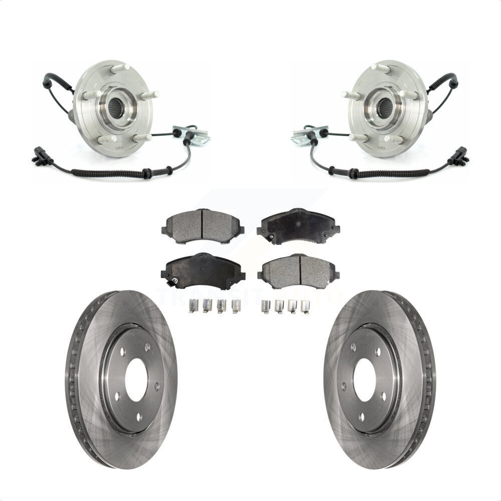 Transit Auto KBB-100605 Wheel Bearing and Hub Assembly for 2008-2012 Volkswagen Routan, Chrysler Town & Country, Dodge Grand Caravan - Front product image