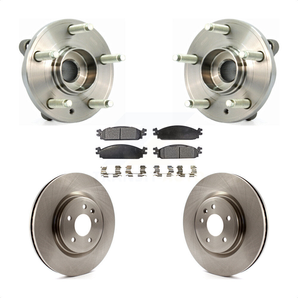 Transit Auto KBB-100611 Wheel Bearing and Hub Assembly for 2009-2010 Lincoln MKS - Front product image