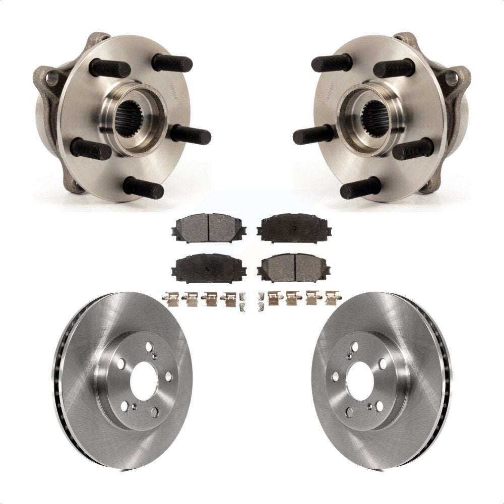 Transit Auto KBB-100634 Wheel Bearing and Hub Assembly for 2010-2017 Toyota Prius Plug-In, Lexus CT200h, Toyota Prius - Front product image
