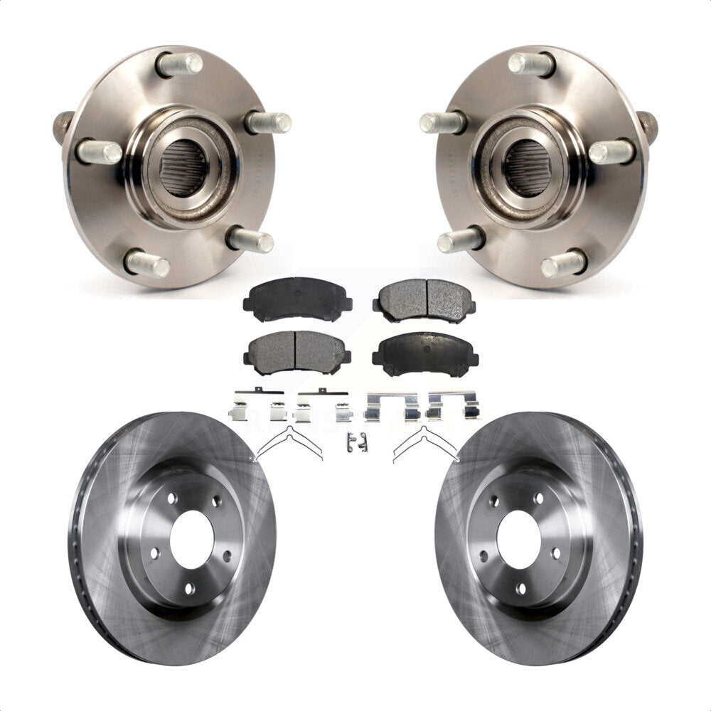 Transit Auto KBB-100658 Wheel Bearing and Hub Assembly for 2008-2015 Nissan Rogue Select, Nissan Rogue - Front product image