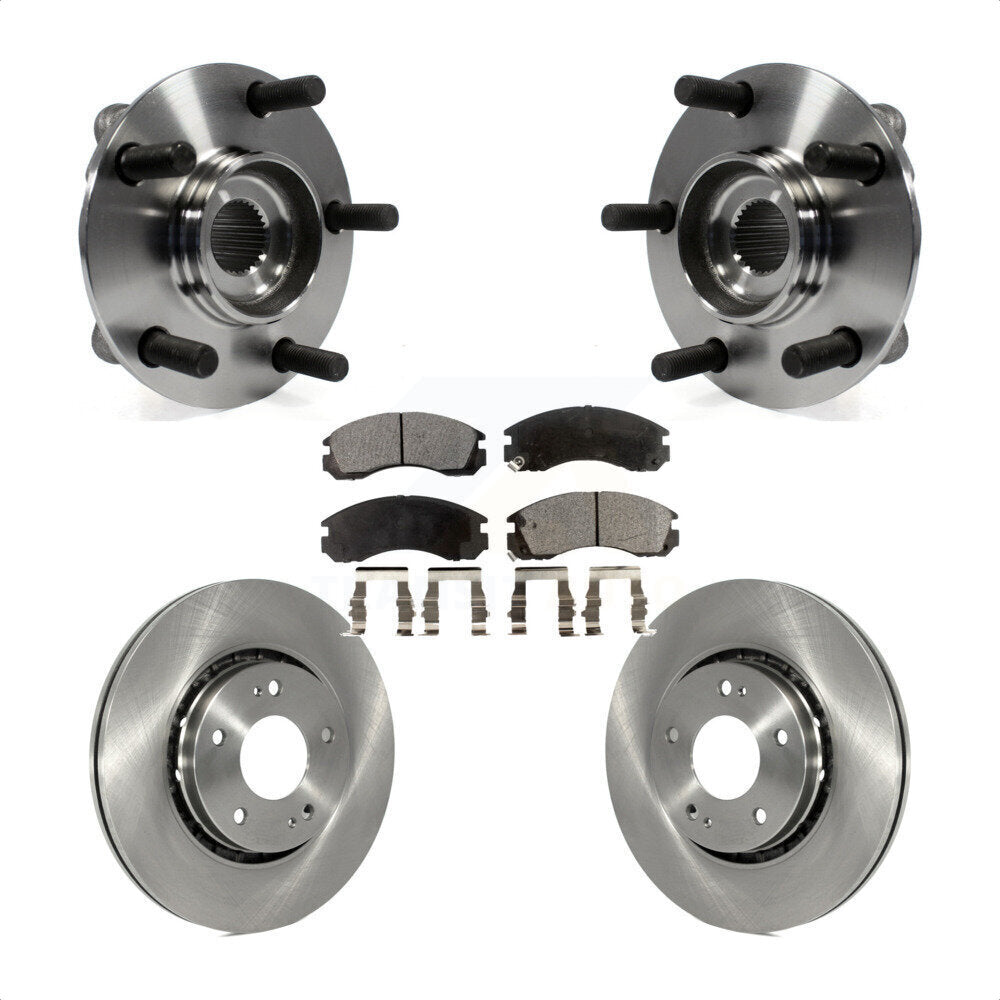 Transit Auto KBB-100663 Wheel Bearing and Hub Assembly for 2010-2011 Mitsubishi Lancer - Front product image