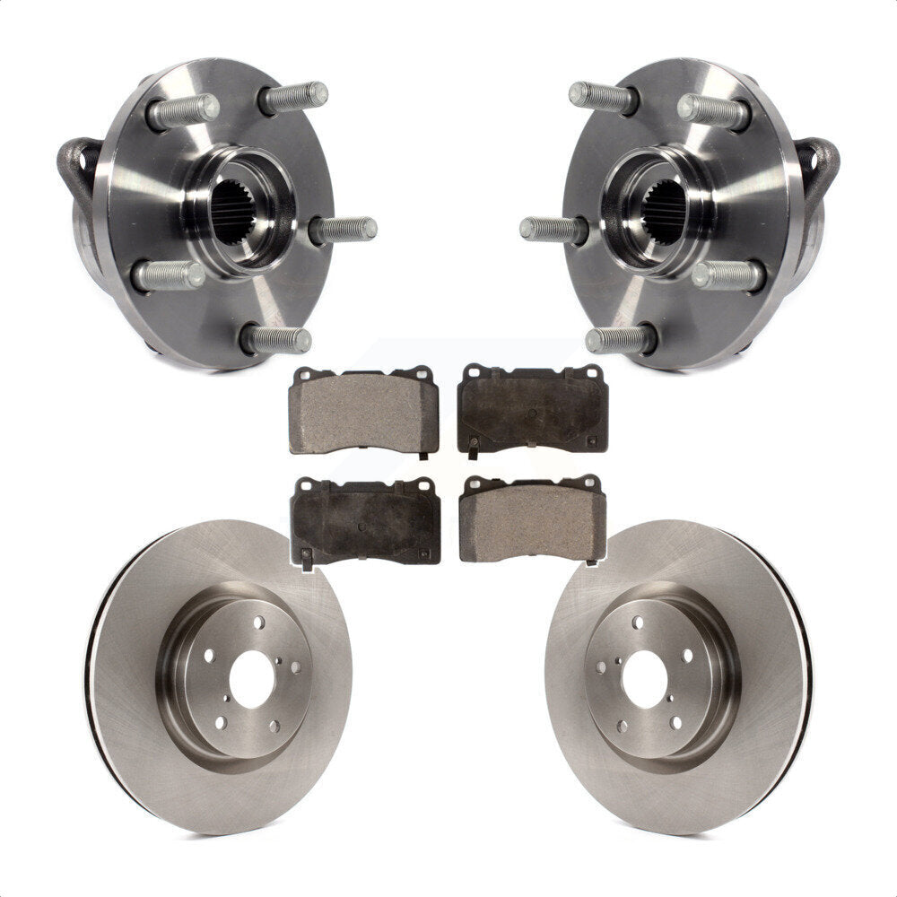 Transit Auto KBB-100664 Wheel Bearing and Hub Assembly for 2005-2017 Subaru Impreza, Subaru WRX STI - Front product image