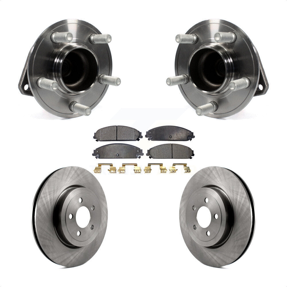Transit Auto KBB-100692 Wheel Bearing and Hub Assembly for 2012-2023 Dodge Charger, Chrysler 300, Dodge Challenger - Front product image
