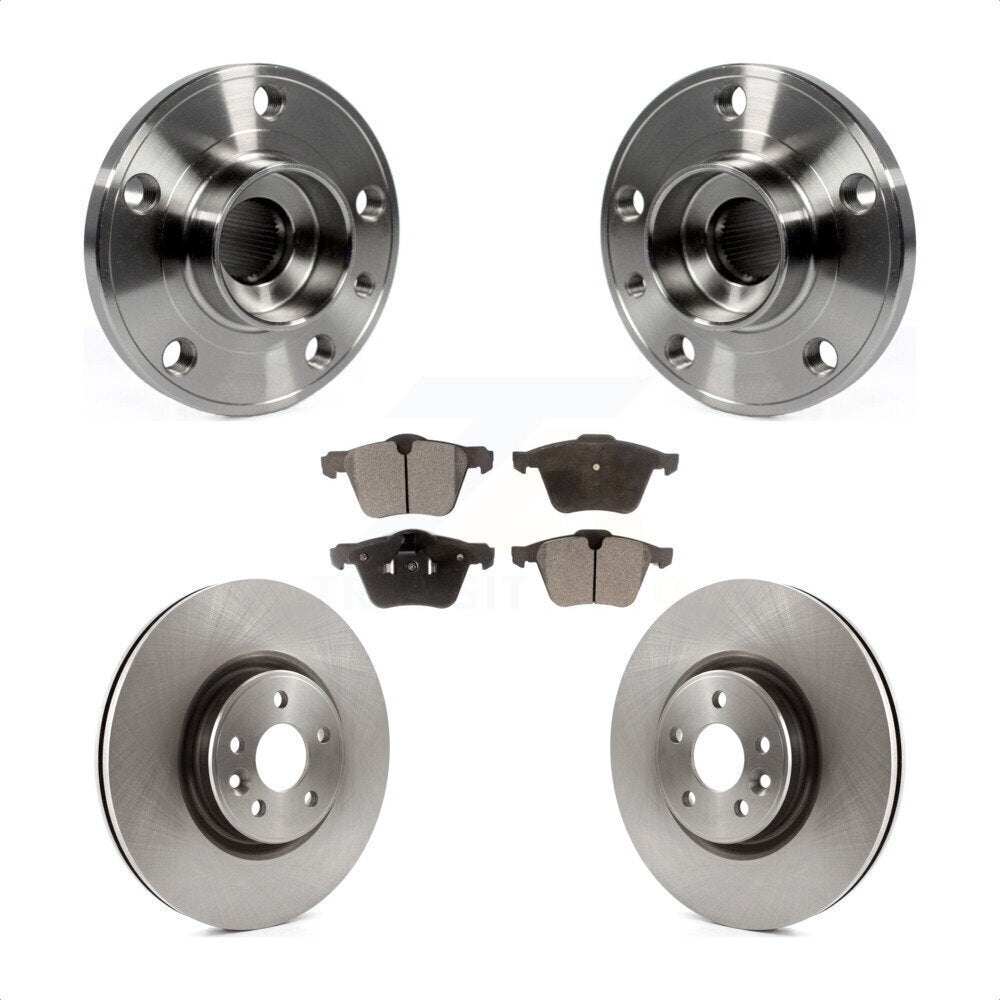Transit Auto KBB-100697 Wheel Bearing and Hub Assembly for 2007-2018 Volvo S60, Volvo S80, Volvo V60 & more - Front product image