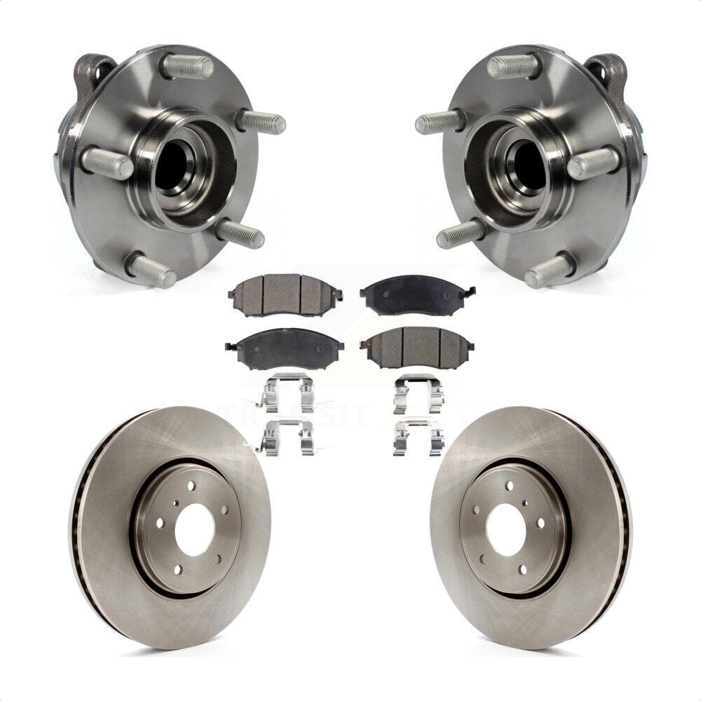 Transit Auto KBB-100707 Wheel Bearing and Hub Assembly for 2006-2013 INFINITI FX37, INFINITI FX35 - Front product image