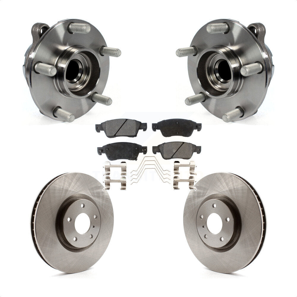 Transit Auto KBB-100708 Wheel Bearing and Hub Assembly for 2007-2015 INFINITI Q60, INFINITI G37, INFINITI G35 - Front product image