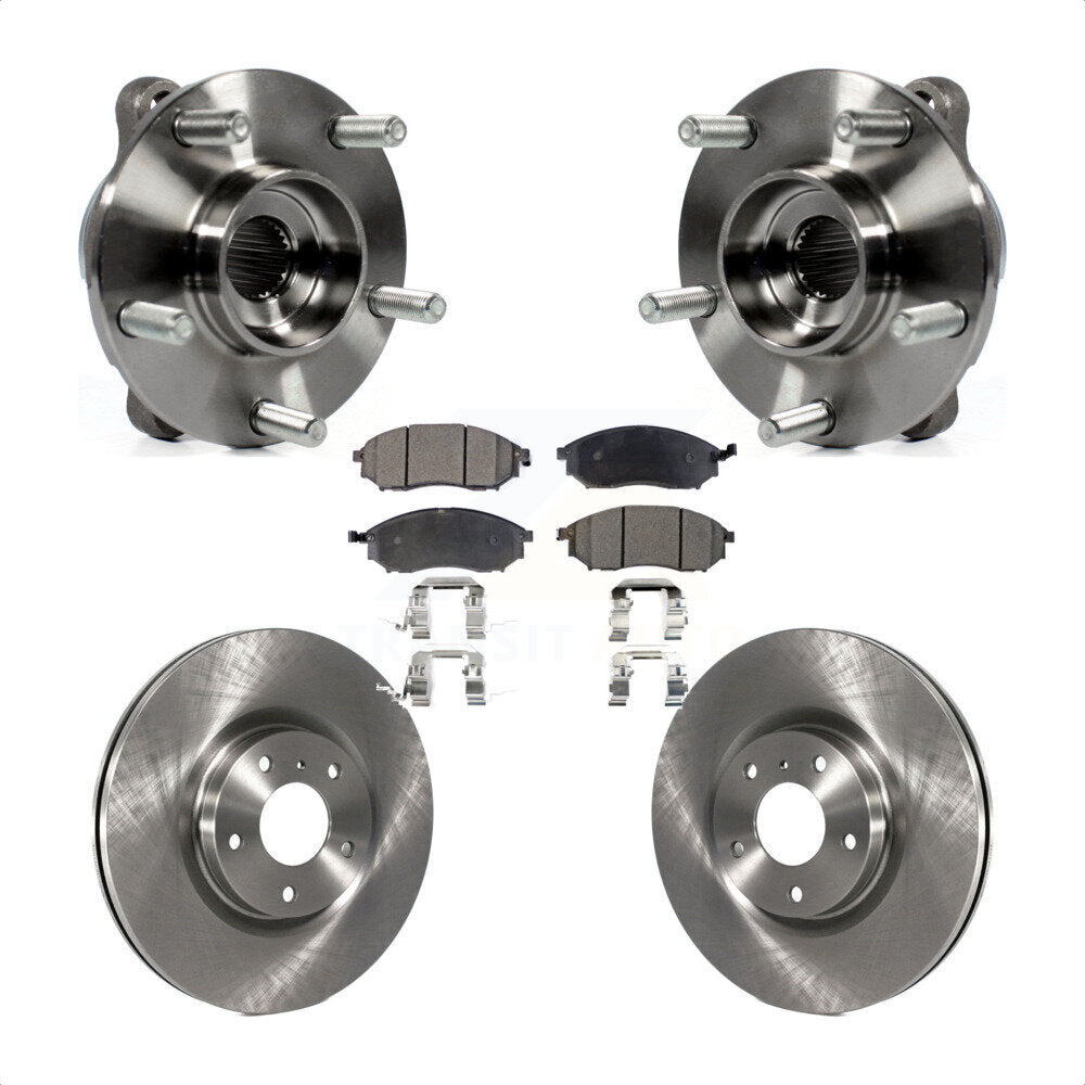 Transit Auto KBB-100713 Wheel Bearing and Hub Assembly for 2006-2019 INFINITI Q40, INFINITI Q70L, INFINITI QX70 & more - Front product image