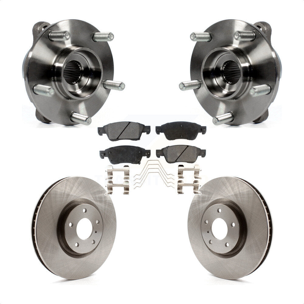 Transit Auto KBB-100715 Wheel Bearing and Hub Assembly for 2007-2015 INFINITI Q60, INFINITI G35 - Front product image