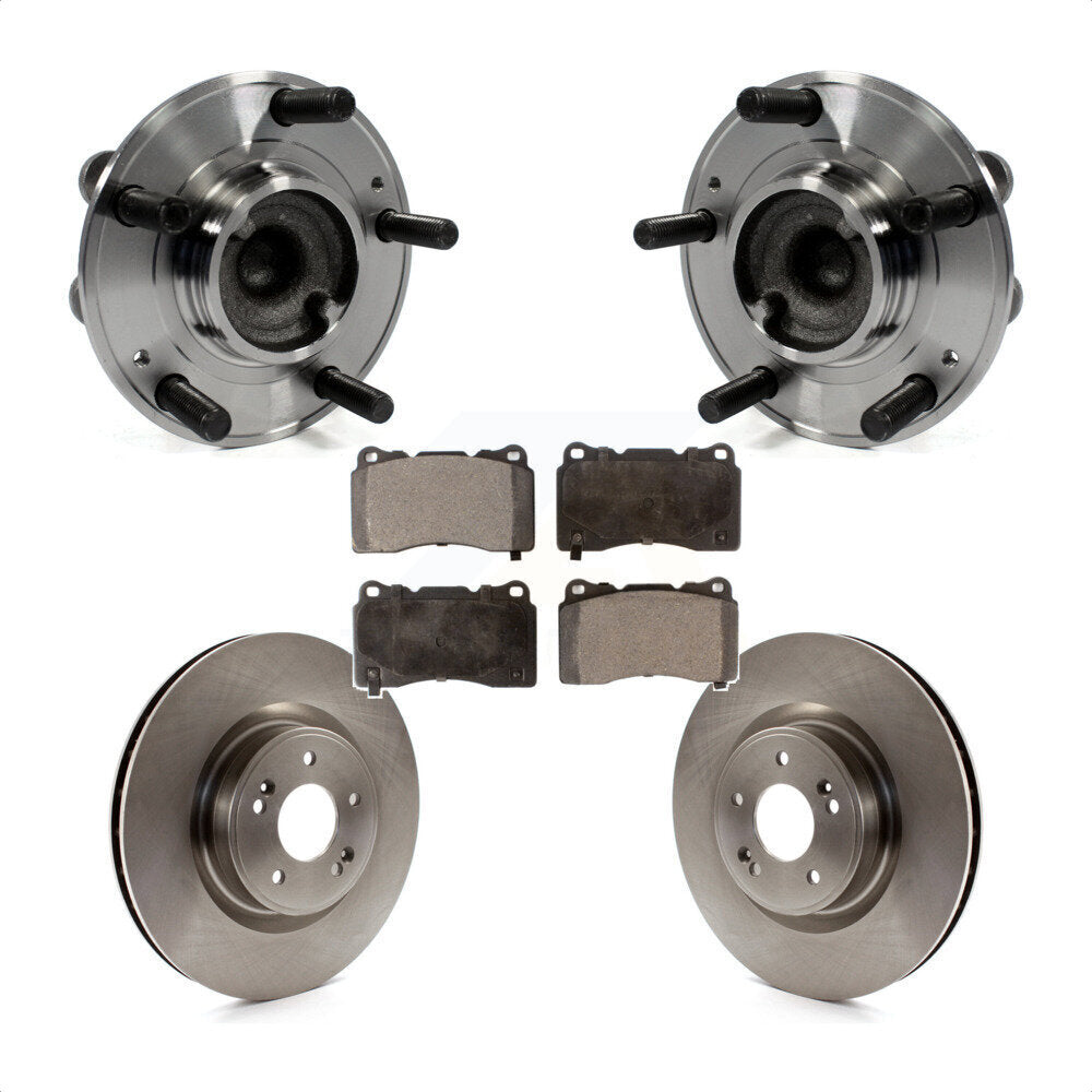 Transit Auto KBB-100724 Wheel Bearing and Hub Assembly for 2010-2016 Hyundai Genesis Coupe - Front product image