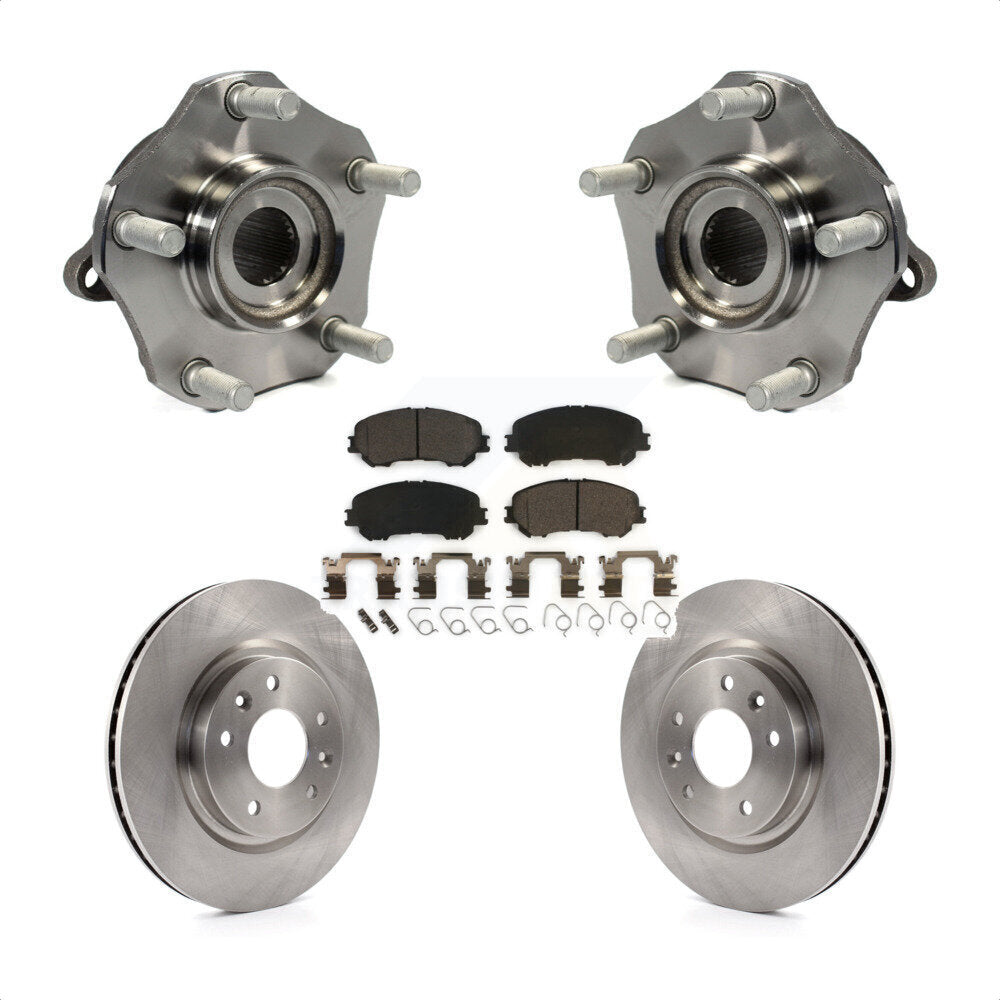 Transit Auto KBB-100739 Wheel Bearing and Hub Assembly for 2014-2022 Nissan Rogue, Nissan Qashqai, Nissan Rogue Sport - Front product image