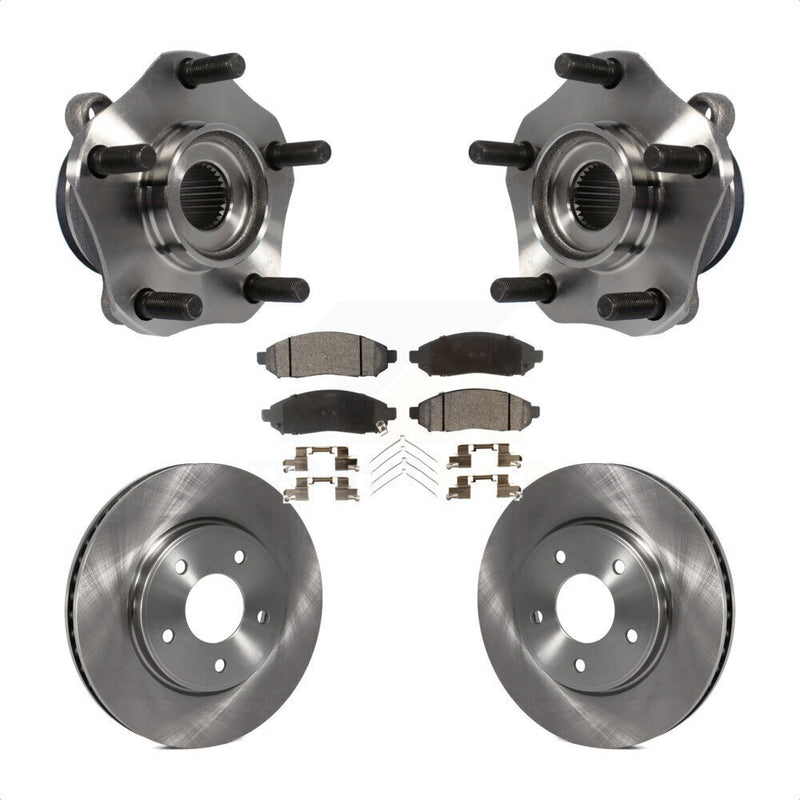 Transit Auto KBB-100743 Wheel Bearing and Hub Assembly for 2013-2021 Nissan NV200, Chevrolet City Express, Nissan LEAF - Front product image