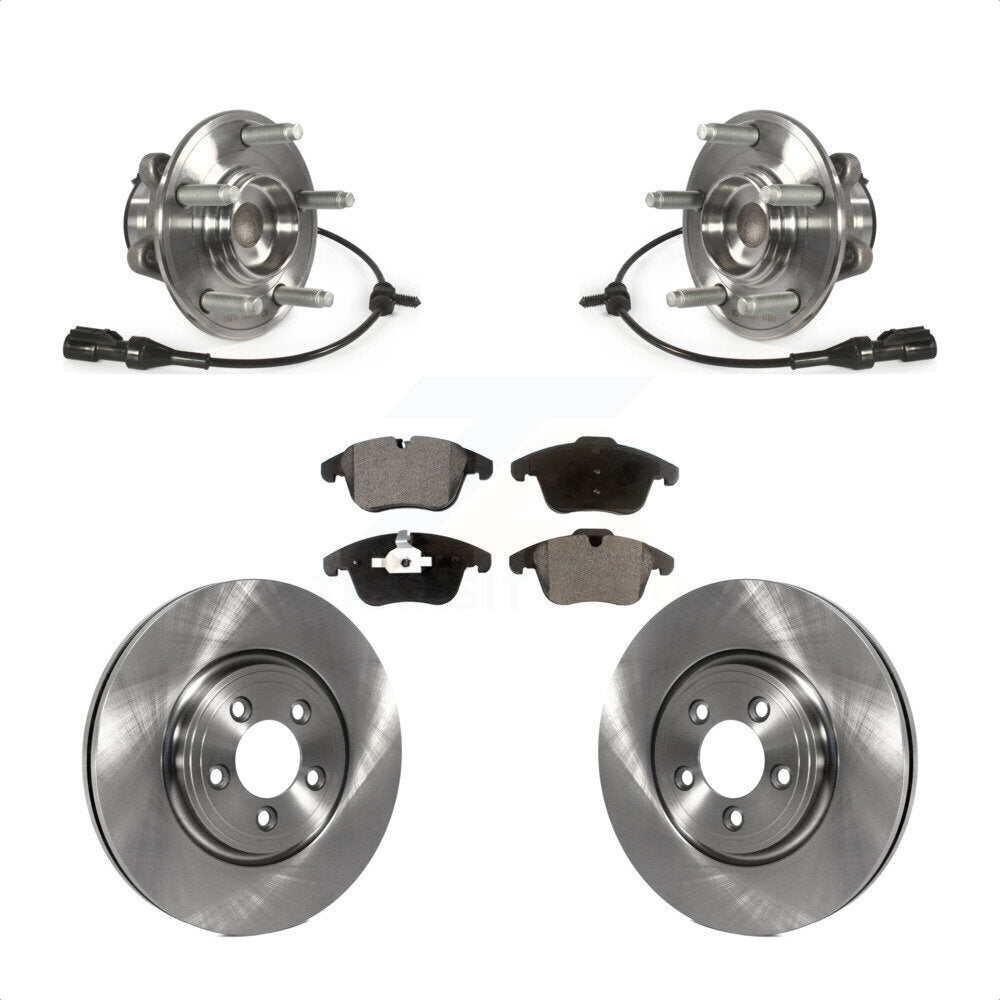 Transit Auto KBB-100747 Wheel Bearing and Hub Assembly for 2006-2015 Jaguar XF, Jaguar S-Type, Jaguar XJ8 - Front product image