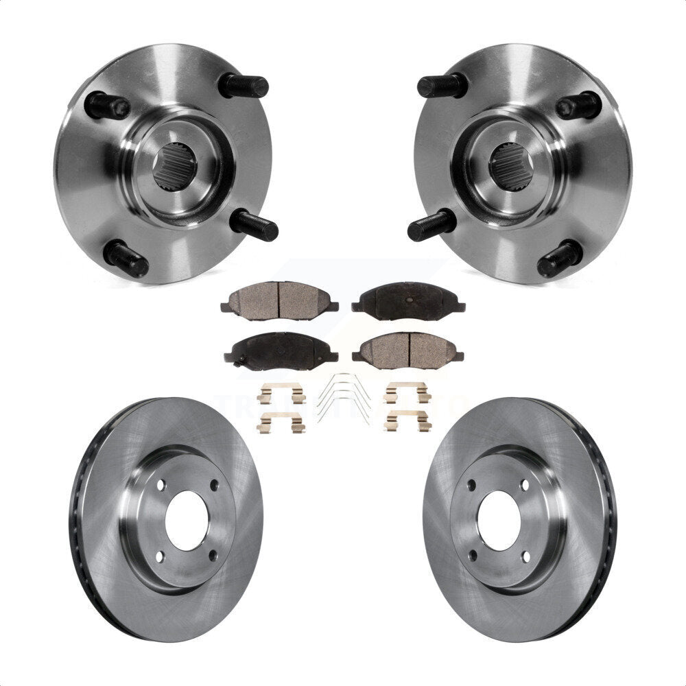 Transit Auto KBB-100749 Wheel Bearing and Hub Assembly for 2008 Nissan Versa - Front product image