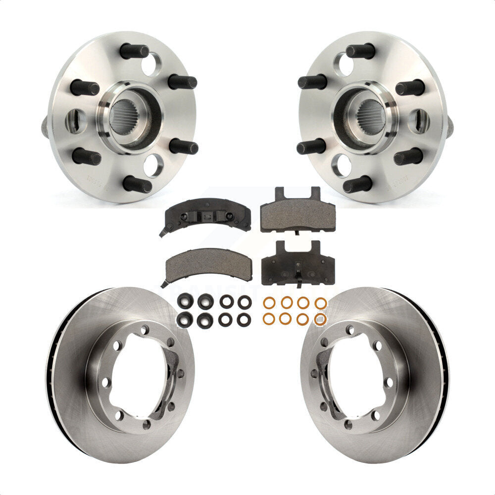 Transit Auto KBB-100763 Wheel Bearing and Hub Assembly for 1994 Chevrolet K1500 Suburban - Front product image