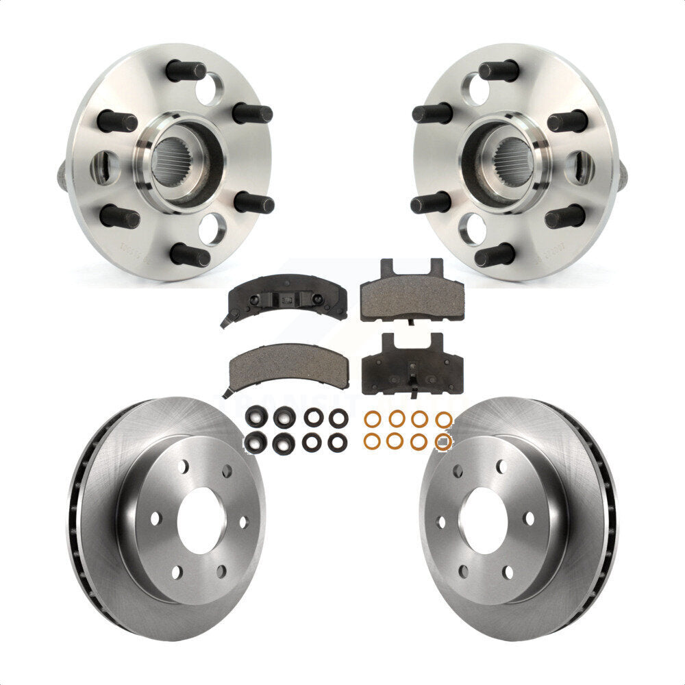 Transit Auto KBB-100764 Wheel Bearing and Hub Assembly for 1988-1994 Chevrolet K1500 Suburban, GMC K1500 Suburban, GMC Yukon & more - Front product image