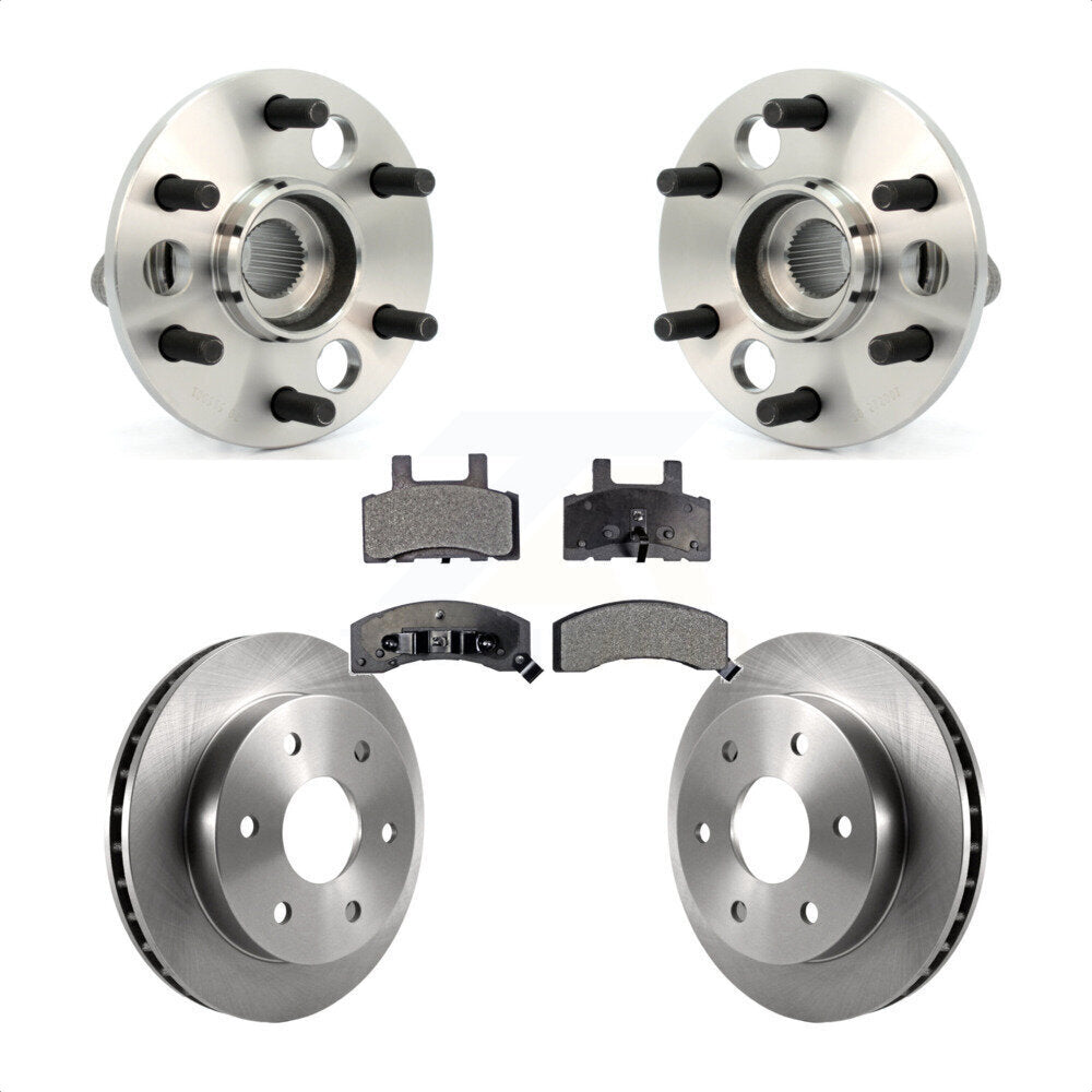 Transit Auto KBB-100765 Wheel Bearing and Hub Assembly for 1992-1994 Chevrolet K1500 Suburban, Chevrolet K2500 Suburban, GMC K2500 Suburban - Front product image