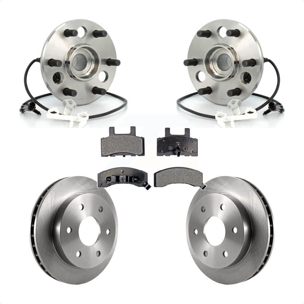 Transit Auto KBB-100784 Wheel Bearing and Hub Assembly for 1995-1997 Chevrolet K2500 Suburban, Chevrolet Tahoe, GMC K2500 Suburban & more - Front product image