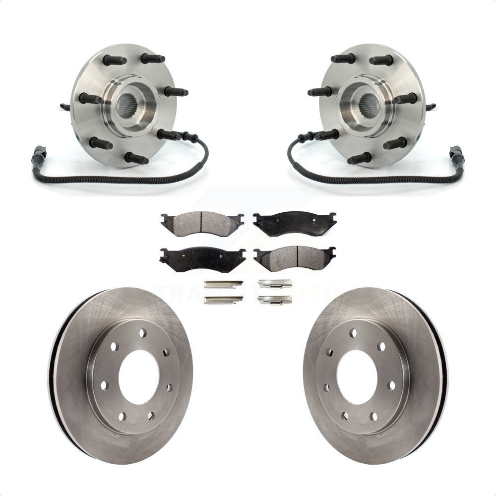 Transit Auto KBB-100788 Wheel Bearing and Hub Assembly for 1997-2004 Ford F-150 Heritage, Ford F-150, Ford F-250 - Front product image
