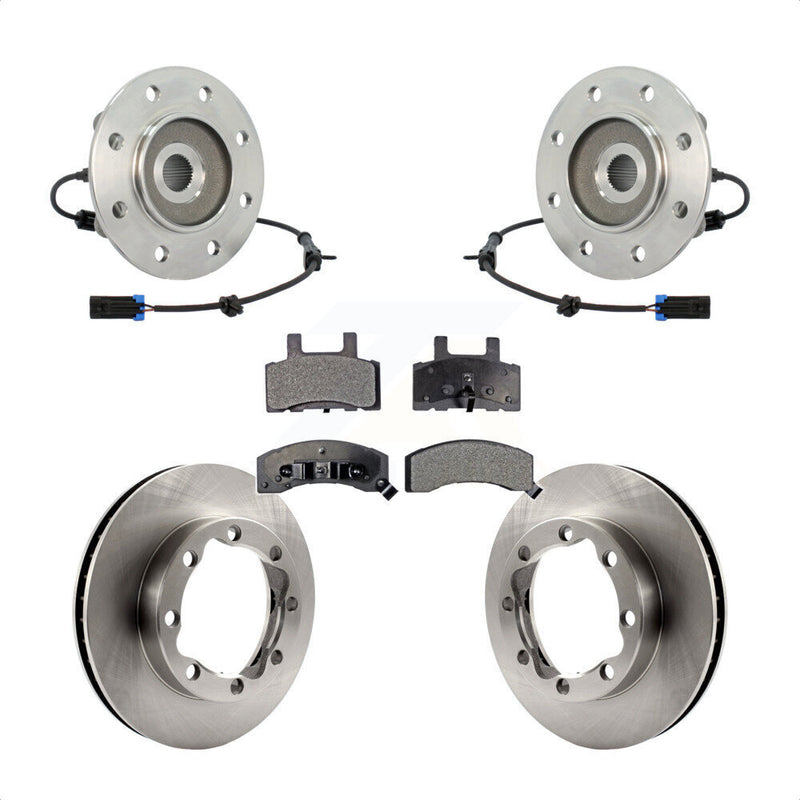 Transit Auto KBB-100803 Wheel Bearing and Hub Assembly for 1988-2000 Chevrolet K3500, Chevrolet Tahoe, Chevrolet K1500 Suburban & more - Front product image