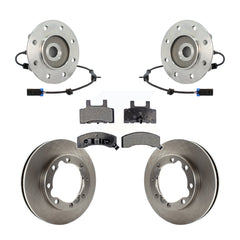 Transit Auto KBB-100804 Wheel Bearing and Hub Assembly for 1995-2000 Chevrolet K3500, GMC K3500 - Front product image