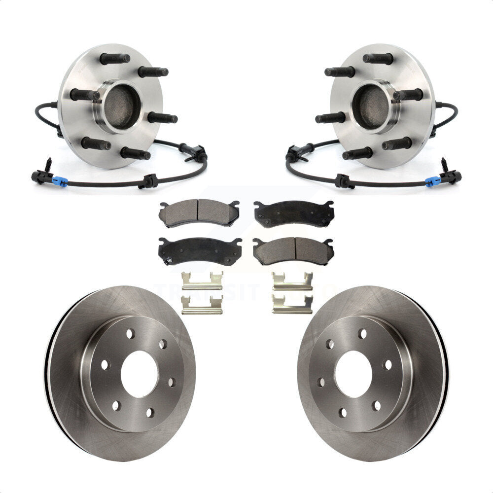 Transit Auto KBB-100819 Wheel Bearing and Hub Assembly for 1999-2008 Chevrolet Silverado 1500 Classic, GMC Sierra 1500 Classic, Chevrolet Silverado 1500 & more - Front product image